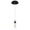 Cwi Lighting Olinda LED Integrated Black Mini Pendant 1606P5-1-101 - alternate 1